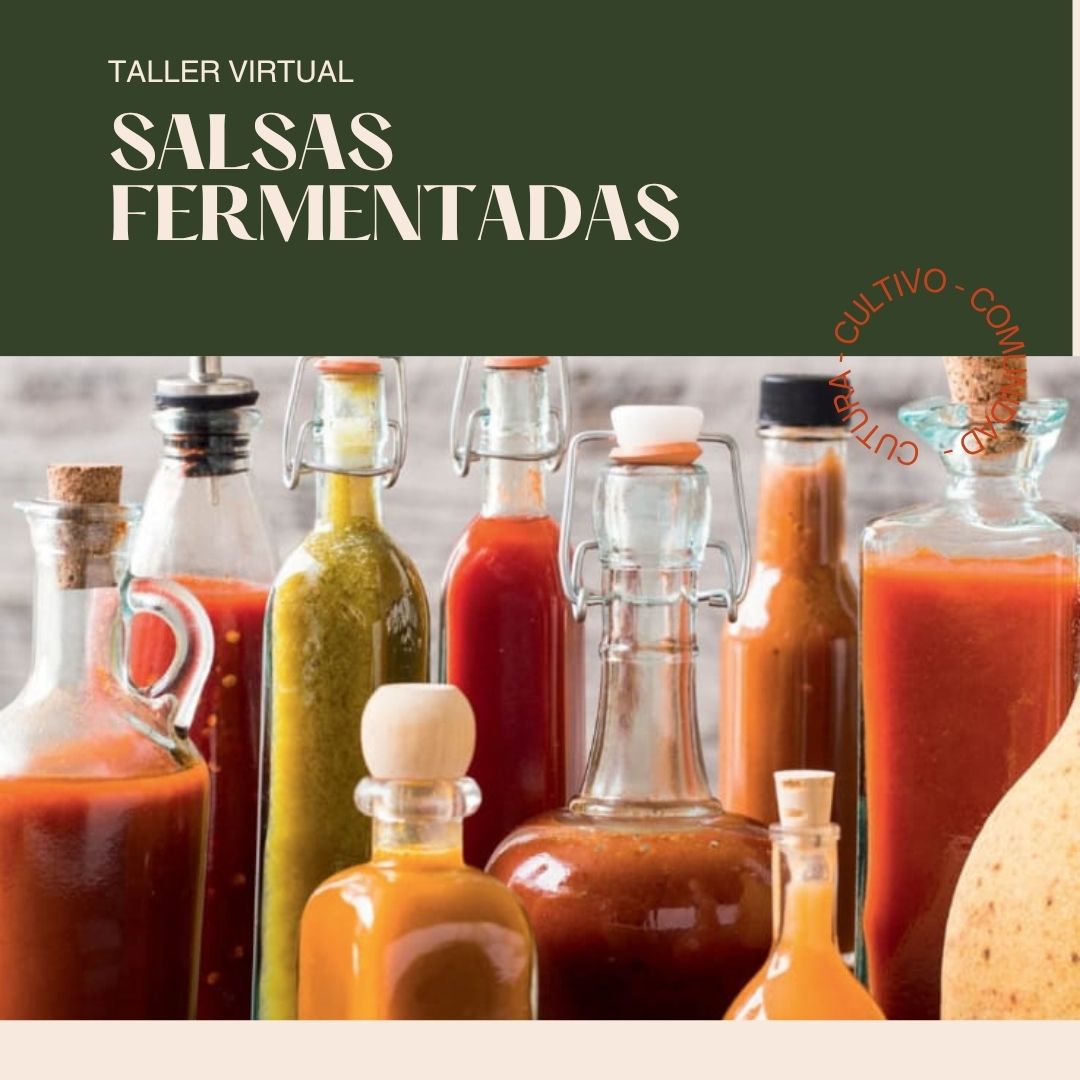 Taller Salsas Fermentadas (Grabación de sesión de Zoom + Recetario PDF) | Cultum Fermentos